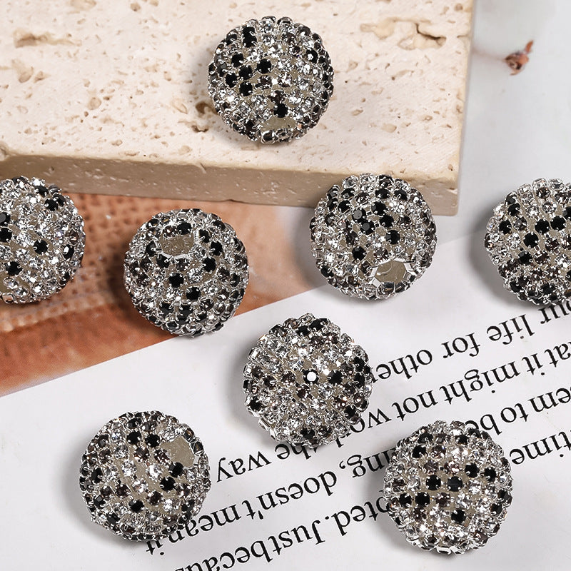 Wholesale 5PCS/PACK Colored Diamond Acrylic Beads